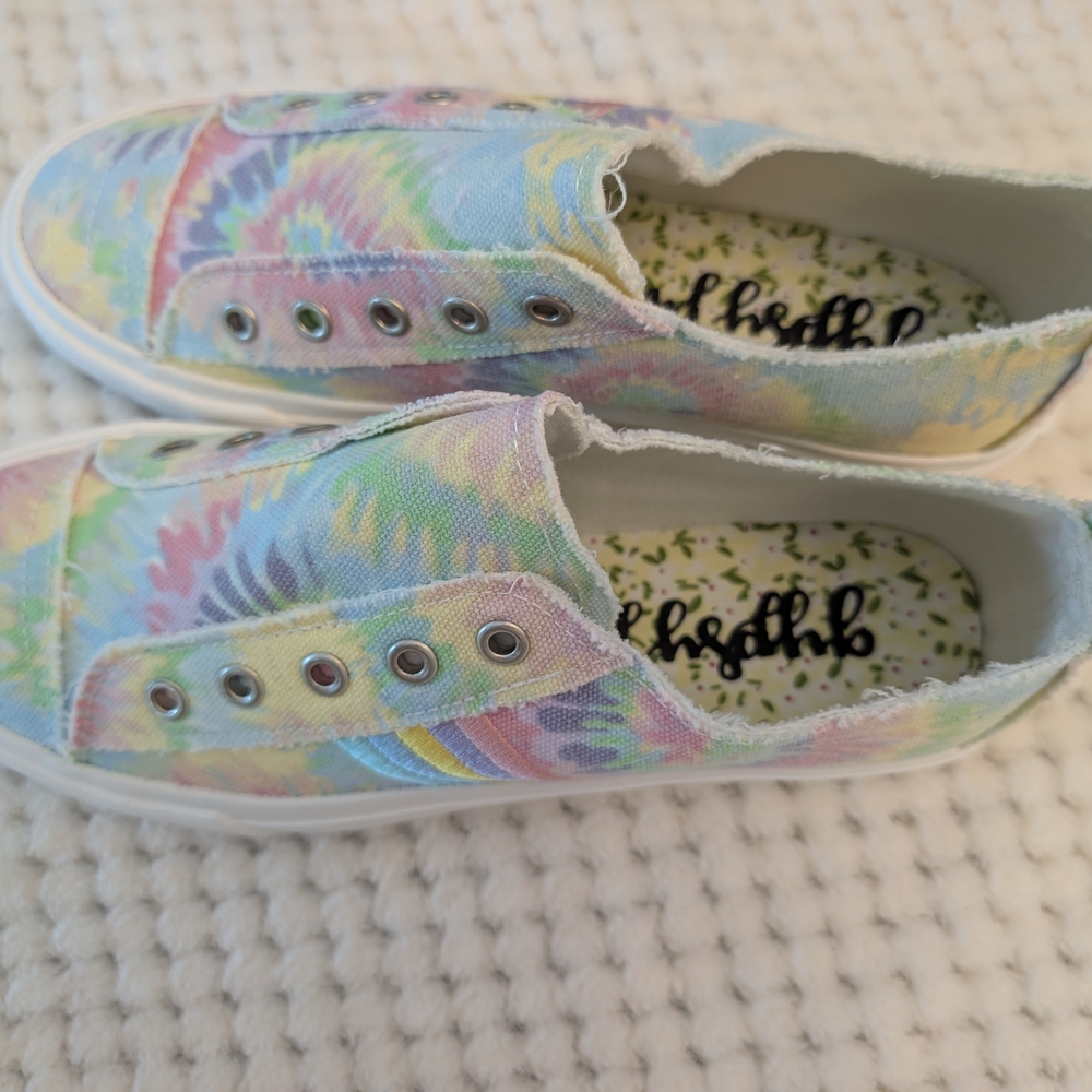 Gypsy Jazz Pastel Tie-Dye Womans Shoes